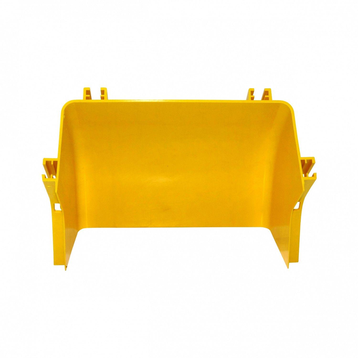 Ángulo interior 240x100 mm 45º macho PC+ABS LSZH amarillo-4
