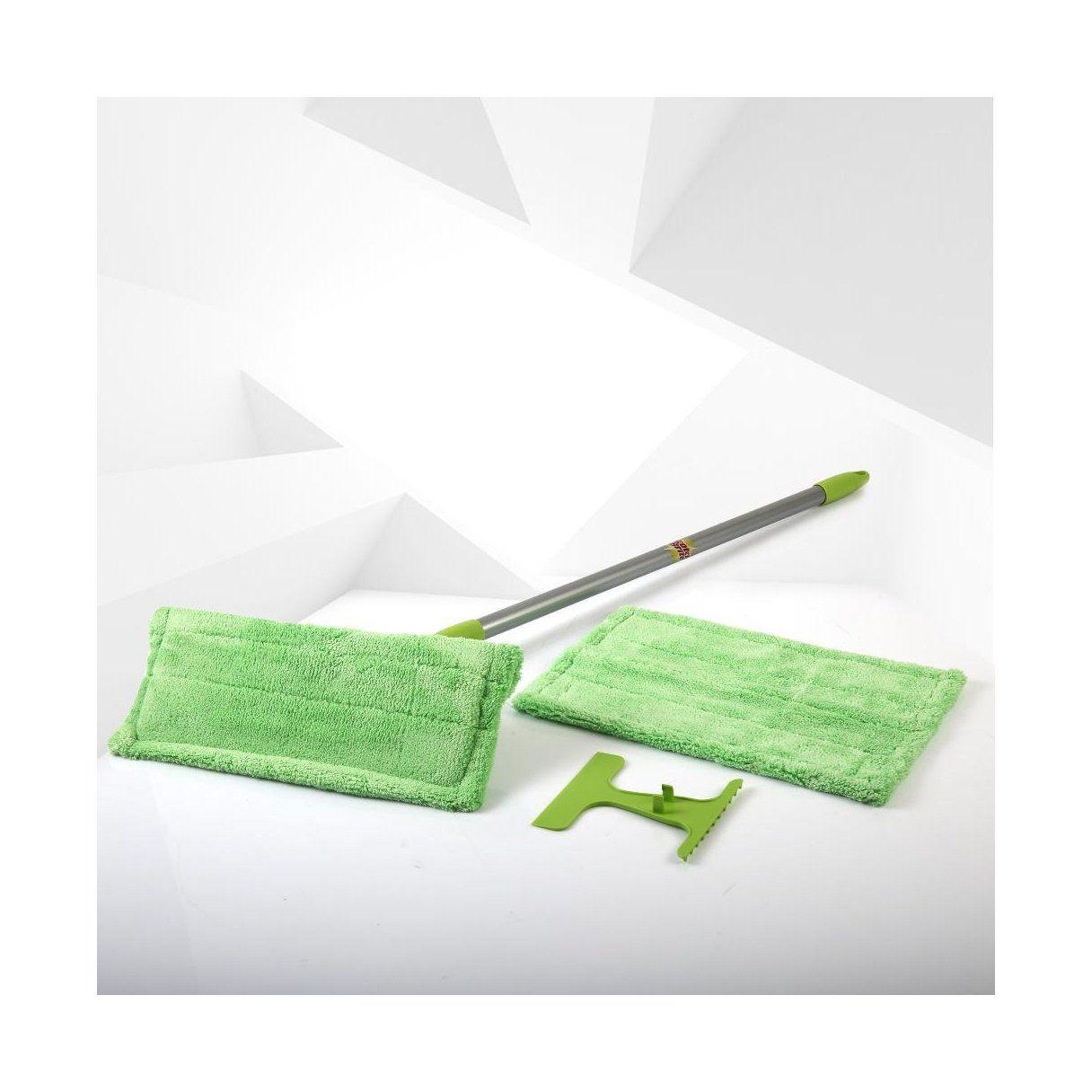Repuesto para mopa plana 3M Scotch Brite Atrapatodo microfibra 34,5 cm-2