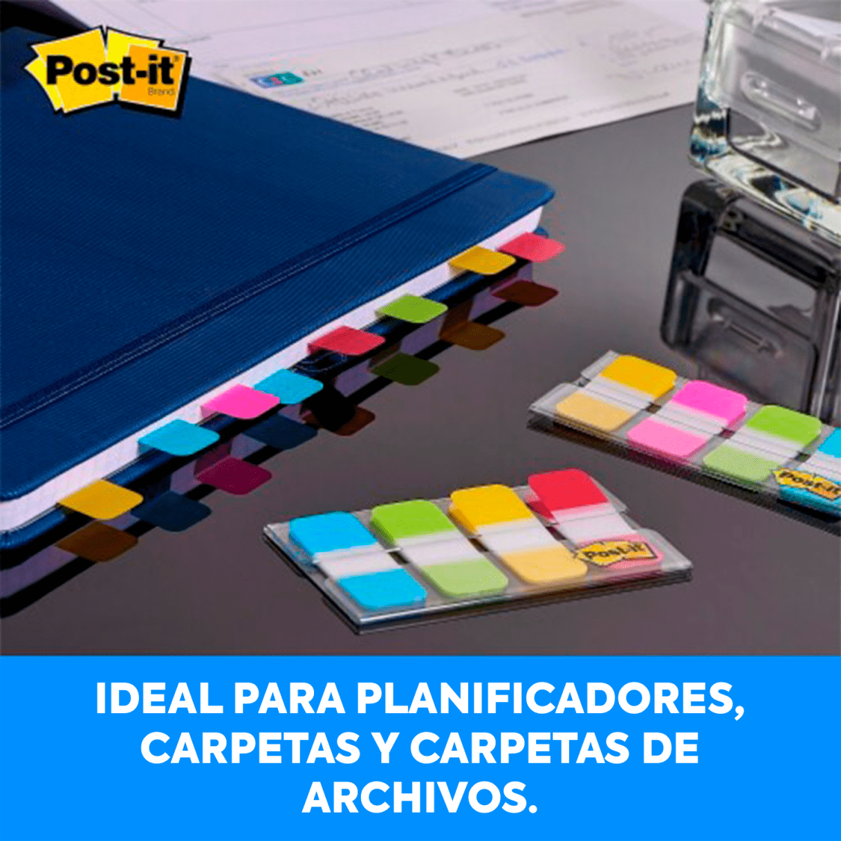 Separador de página Post-It Banderita dura grande 4 colores-1