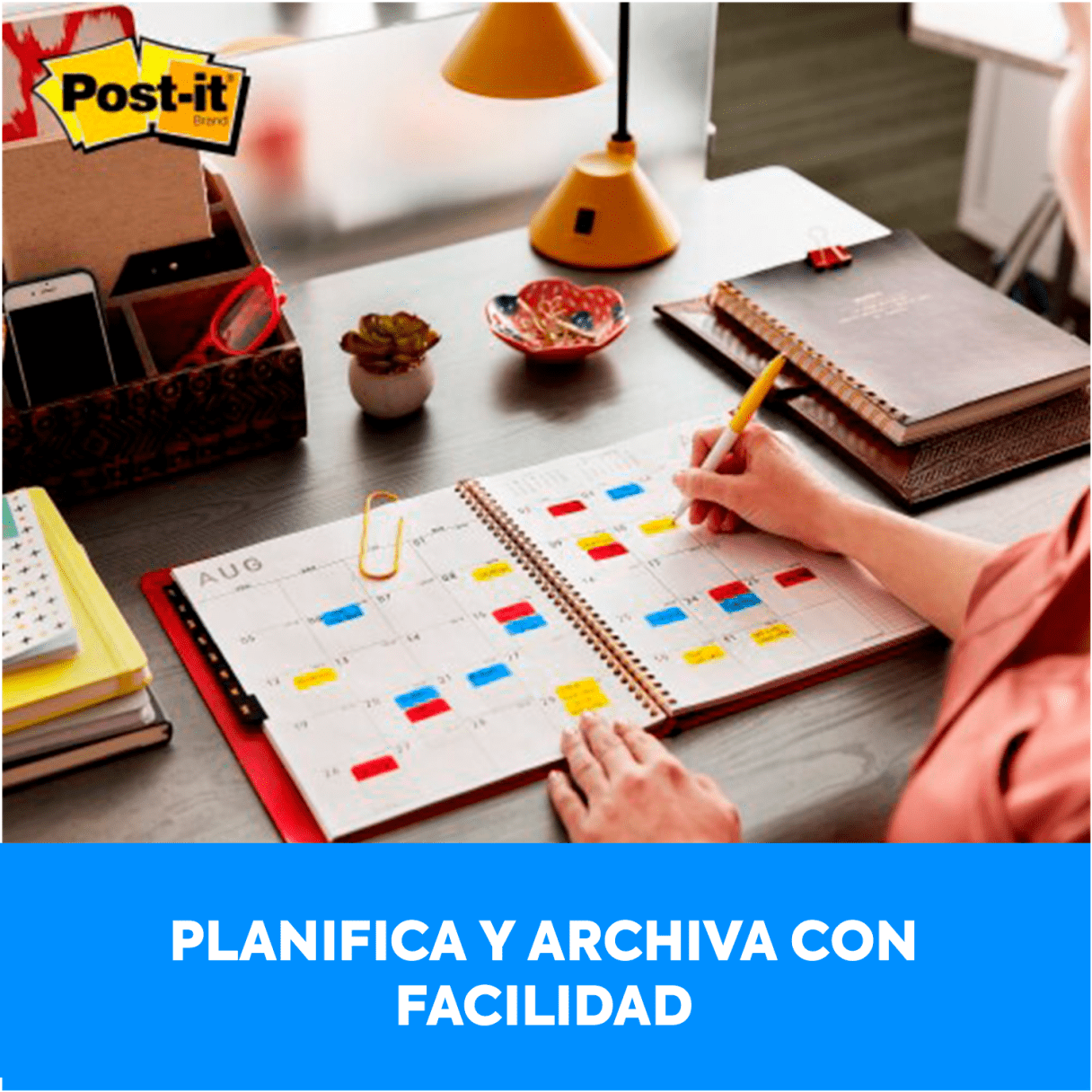 Separador de página Post-It Banderita dura grande 4 colores-3