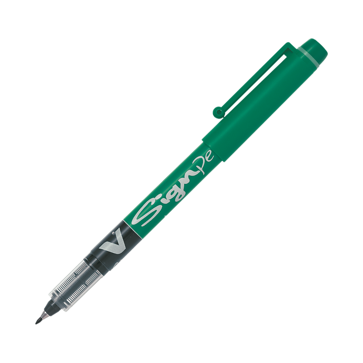 Lápiz de fibra Pilot V-Signpen 0.6 mm verde-0