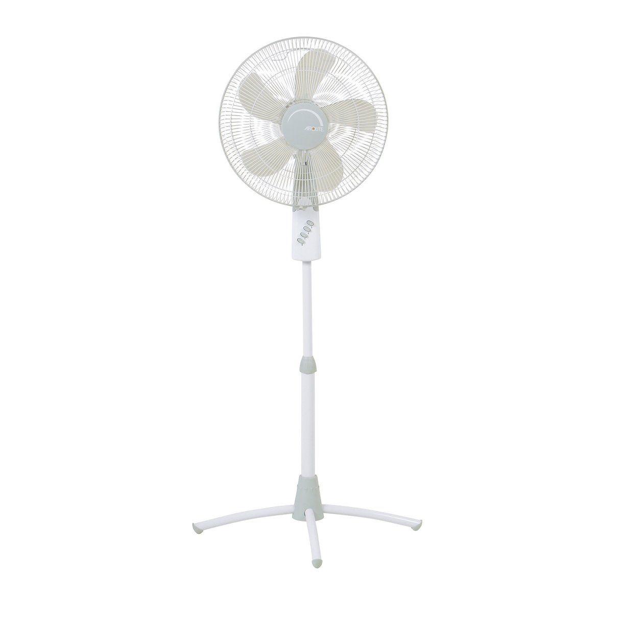 Ventilador de pedestal Airolite V16P6 16" con motor de 50W y oscilación de 70°-0