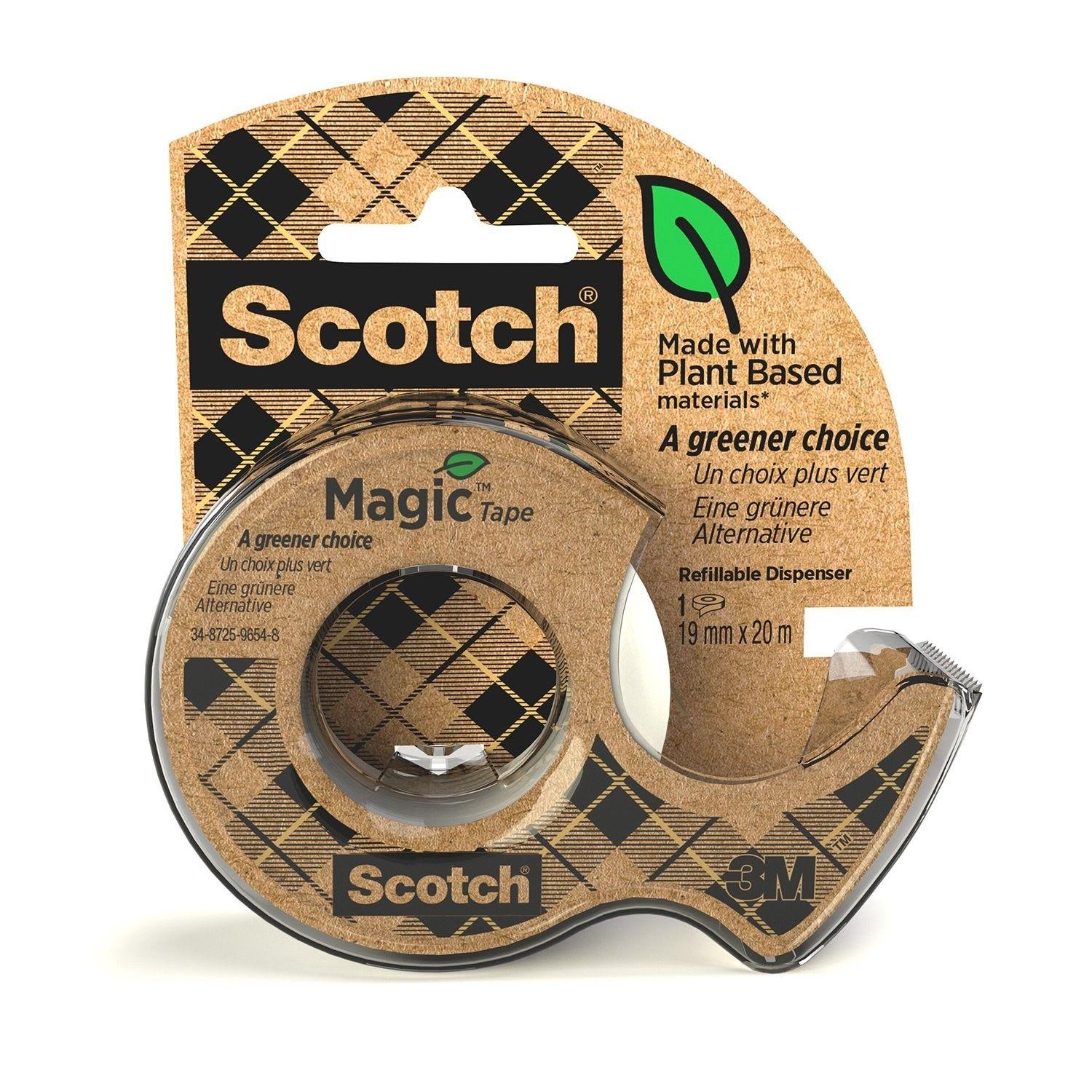 Cinta adhesiva 3M Scotch Invisible Mágica 19 mm x 20 m-1