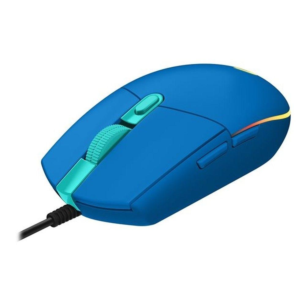 Mouse gamer Logitech G203 Lightsync 6000 DPI azul-1