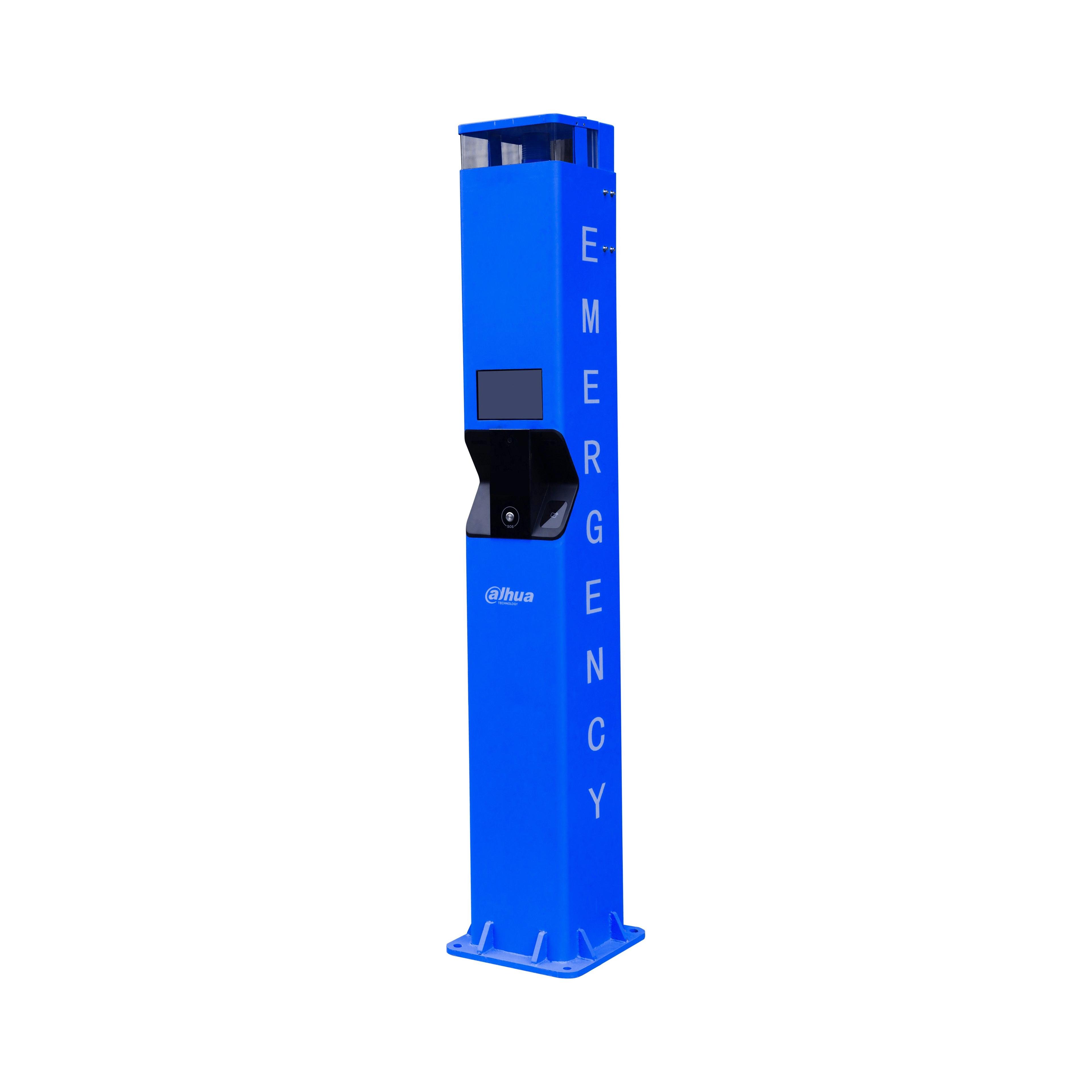 Poste SOS Dahua DHI-VTA8311A-4 con cámara HD 2 MP, IR 30 m, botón SOS-1