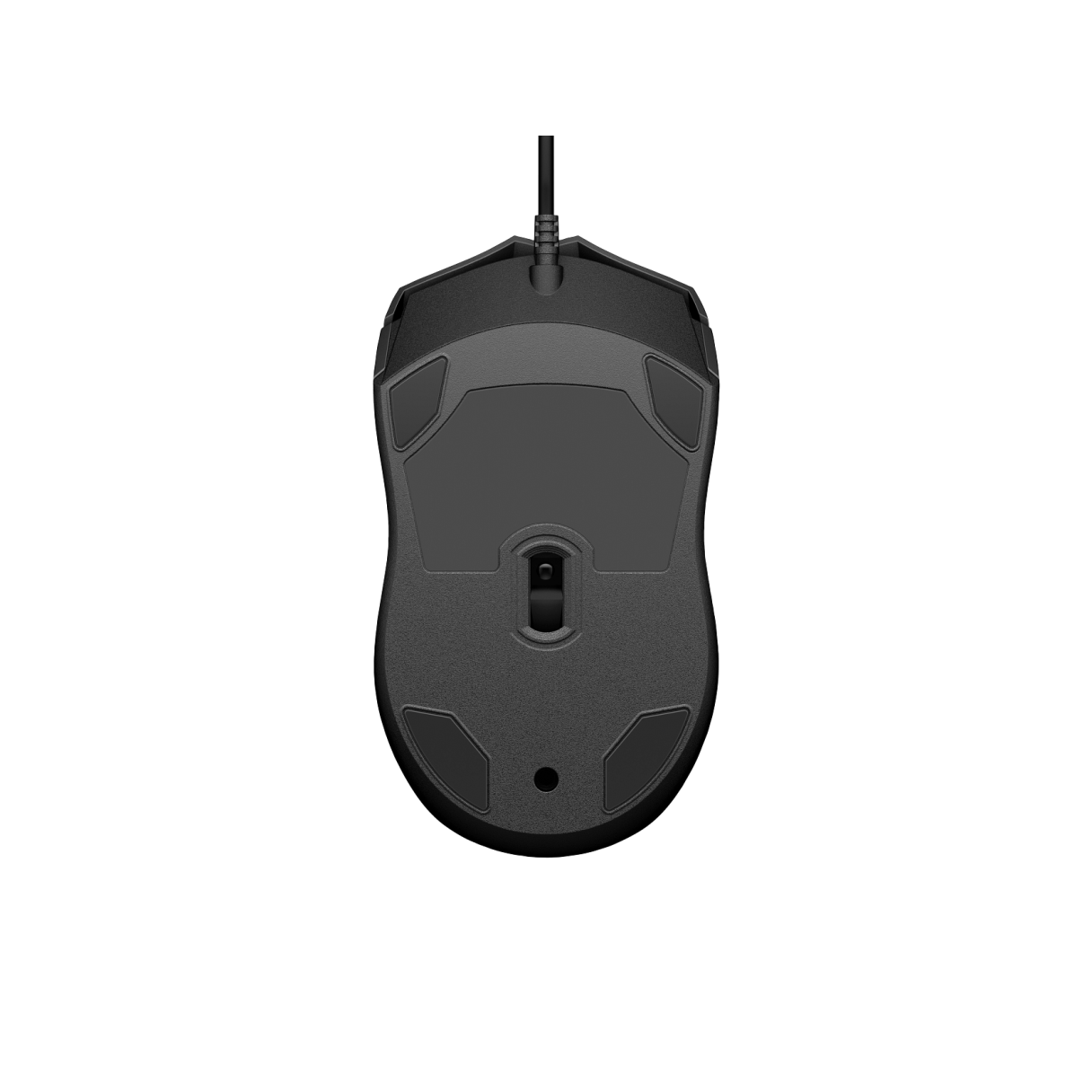 Mouse alámbrico HP 100 USB óptico negro-2