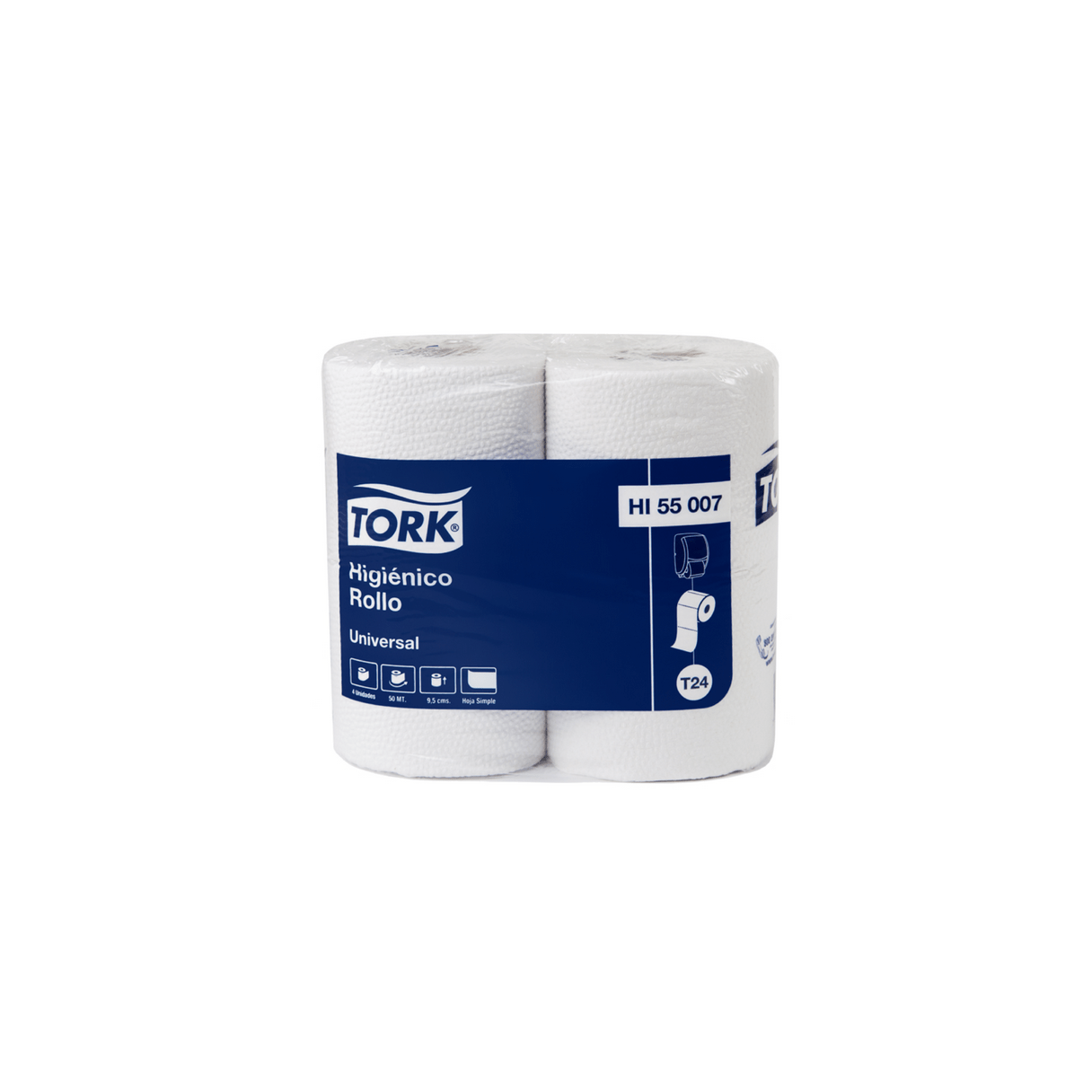 Papel higiénico Tork Universal hoja simple 4 rollos 50 m-1