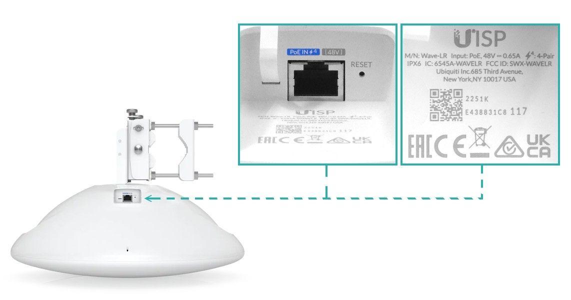 Antena Ubiquiti 8 km 46/22 dBi 60/5 GHz GPS-4
