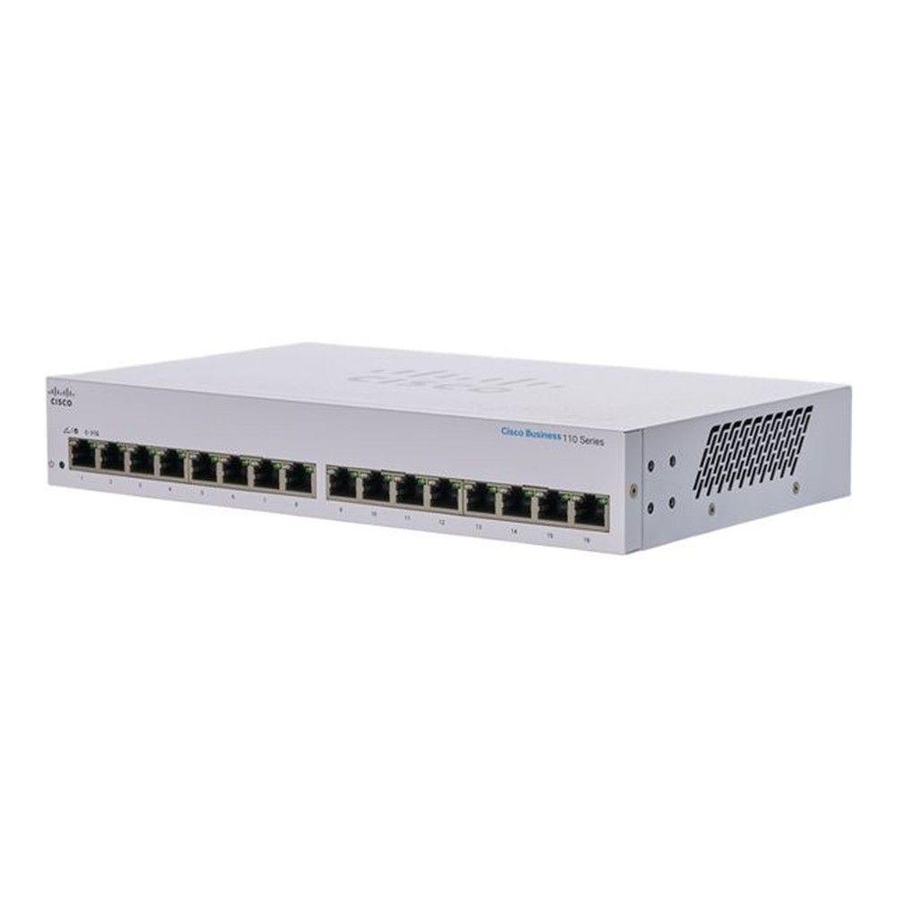 Switch Cisco CBS110 Unmanaged 16 puertos GE-0