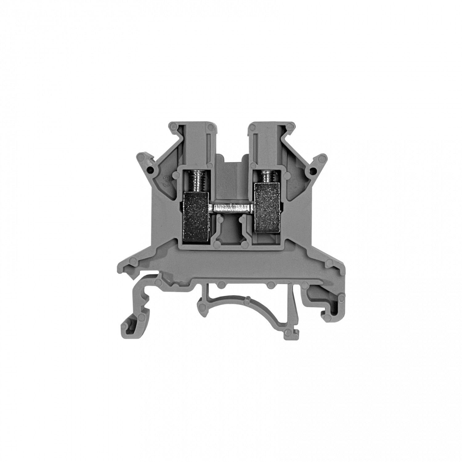 Borne de conexión Tornillo 0,2-2,5 mm para riel DIN-2
