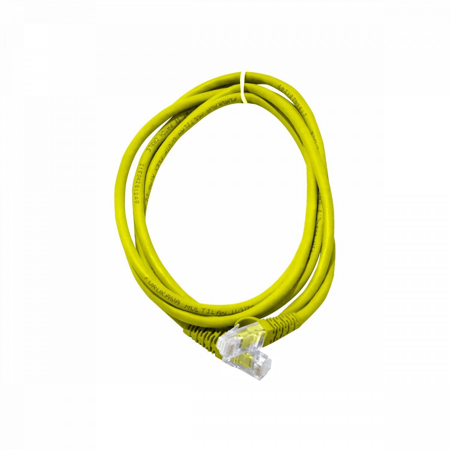 Cable patch Furukawa Cat6 U/UTP 2 m LSZH amarillo-4