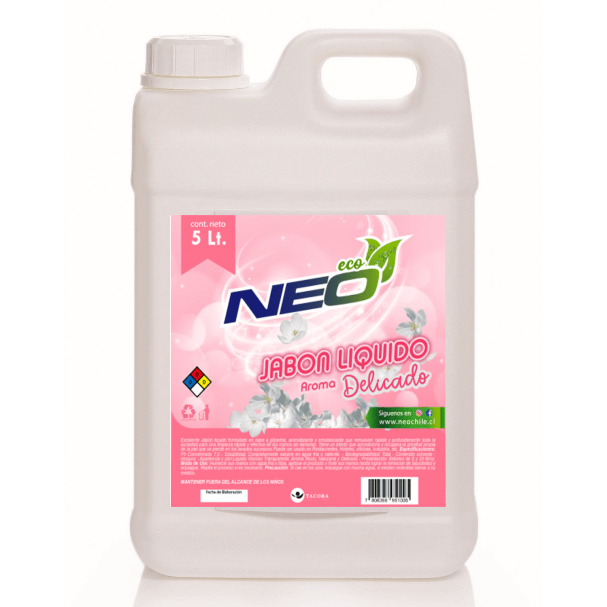 Jabón líquido NEO Aroma Delicado 5 L-1