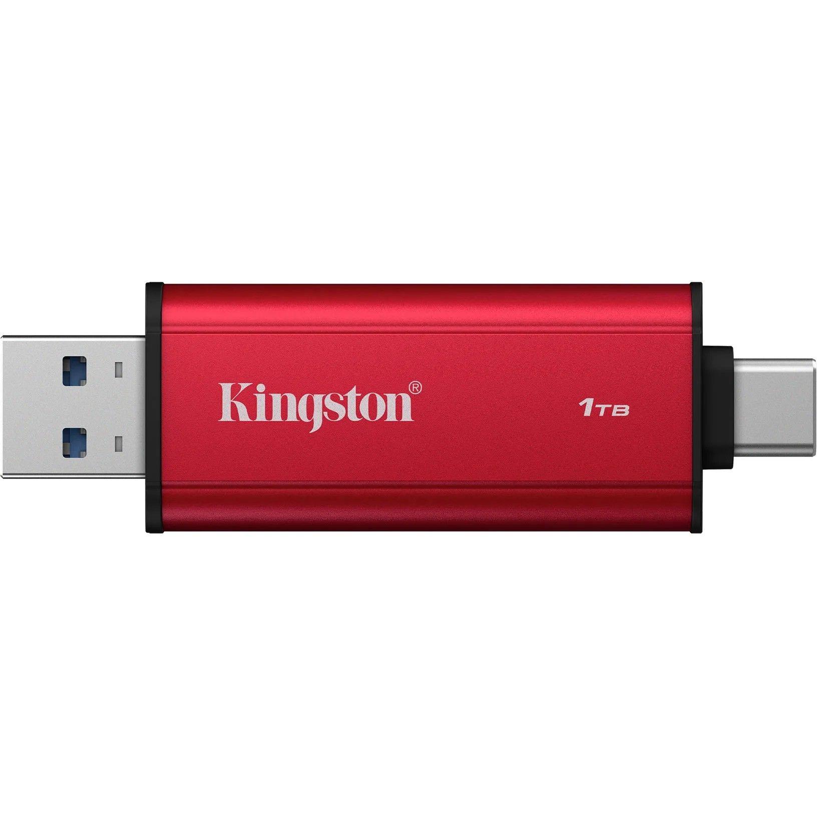 Disco SSD externo Kingston 1TB dual USB-A/C-2