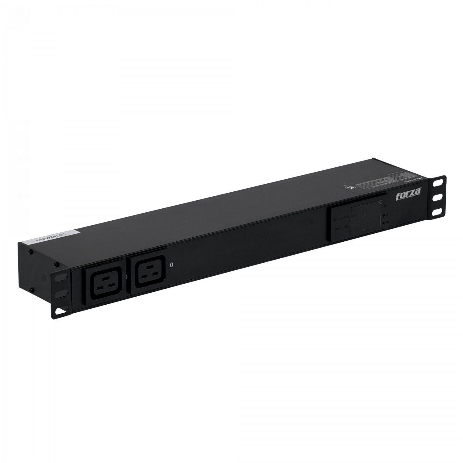 PDU Forza 16 A 4000 W con 8 enchufes C13 y 2 C20 1U-0