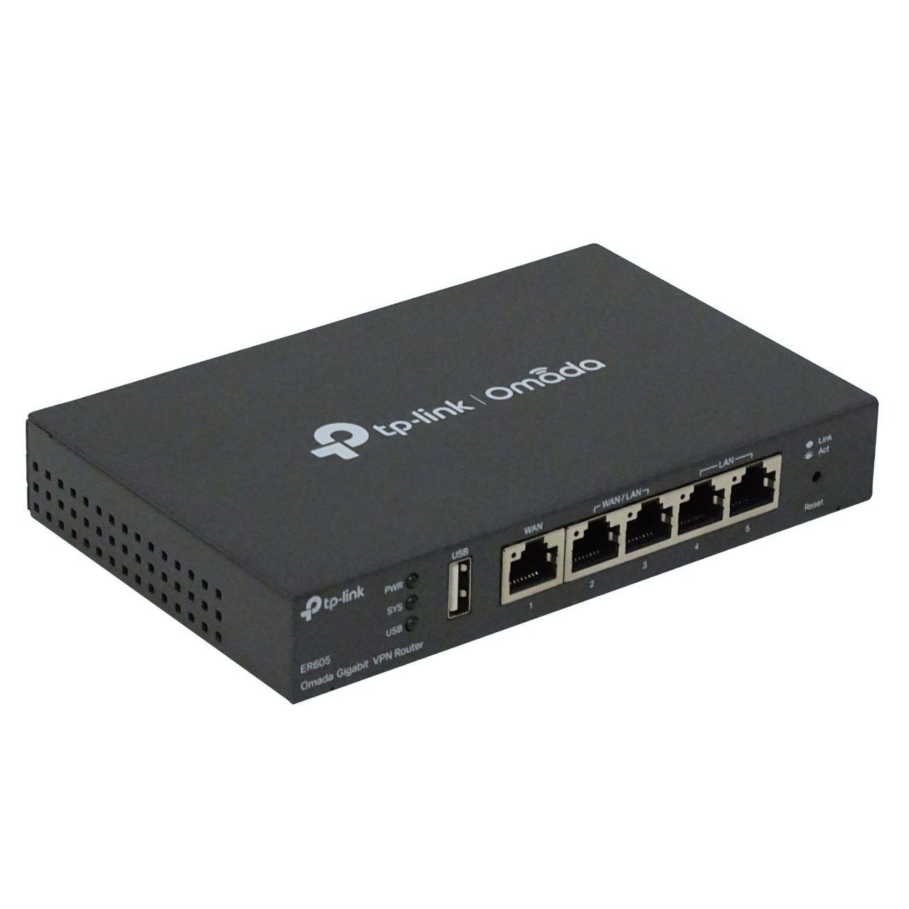 Router TP-Link Omada 5-1000 WAN/LAN USB-WAN 12V/1A-0