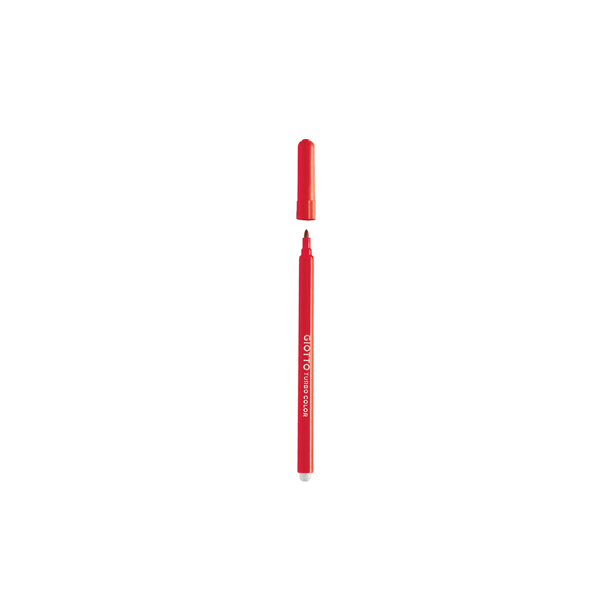 Plumón Giotto Turbo 0,5 mm tinta lavable rojo-1