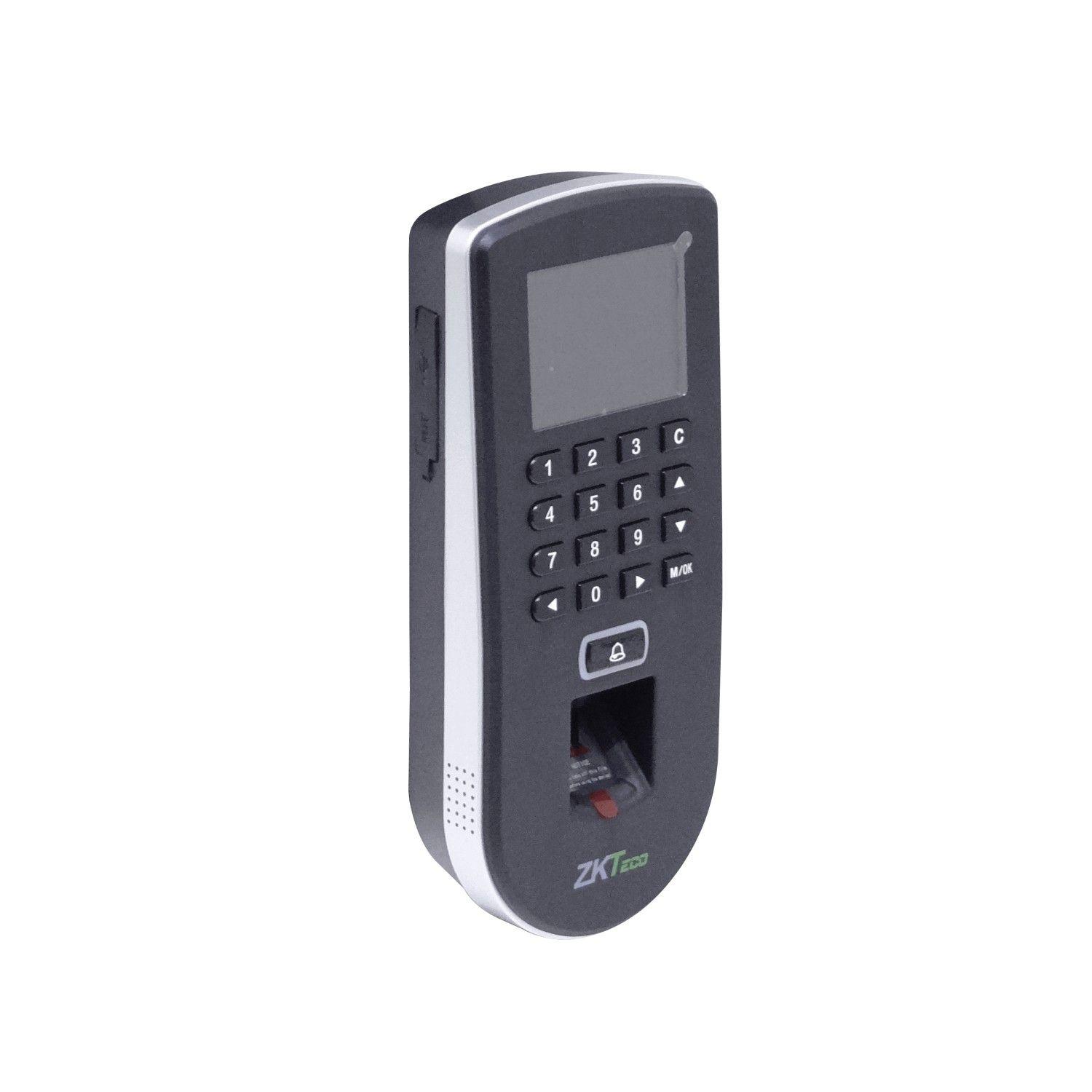 Control de acceso ZK con pantalla RS485 LAN/IP huella RFID-2