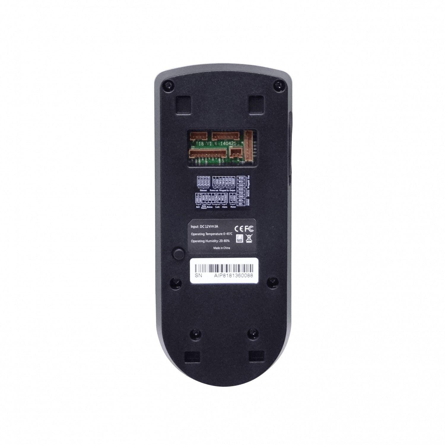 Control de acceso ZK con pantalla RS485 LAN/IP huella RFID-5
