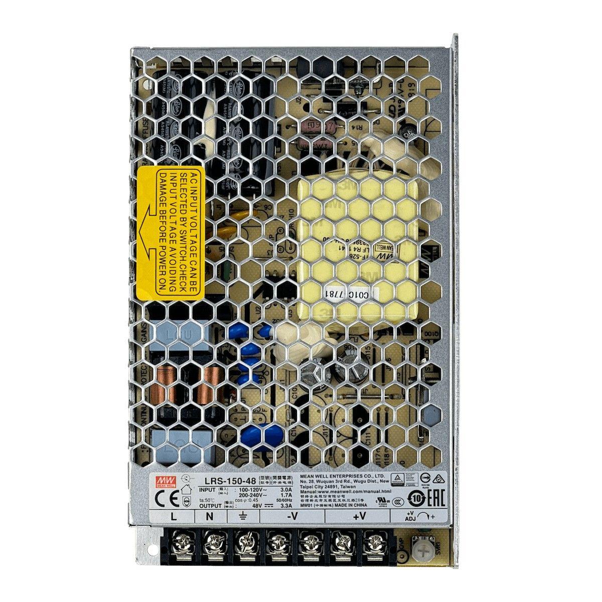 Fuente de poder Meanwell 158,4 W 48 V 3,3 A Open Frame 100-240 VAC-4