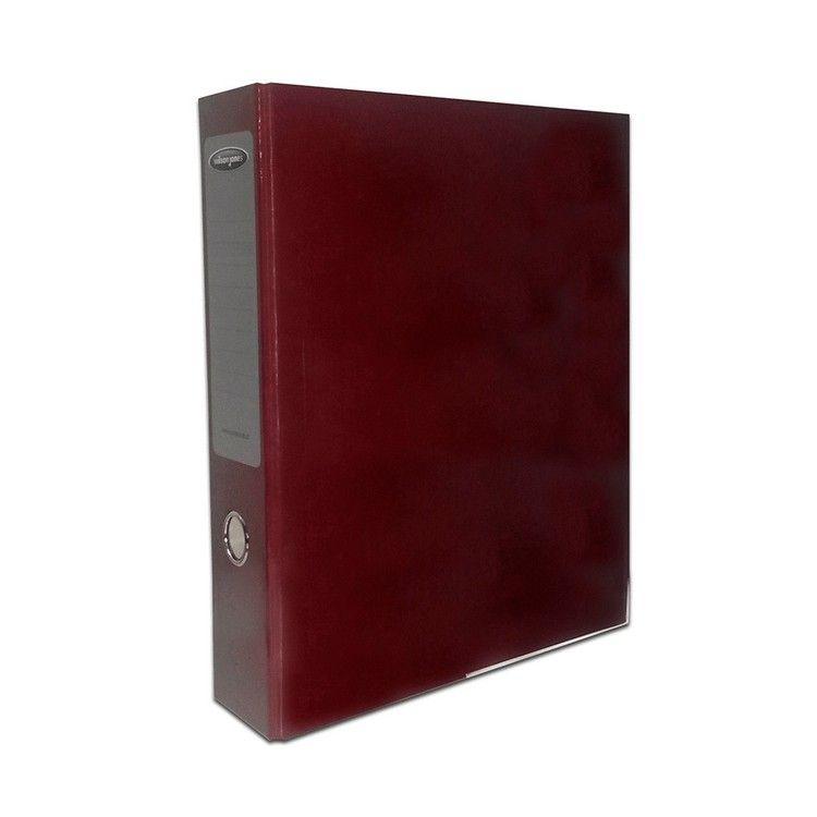 Archivador oficio ancho Wilson Jones burdeo-0