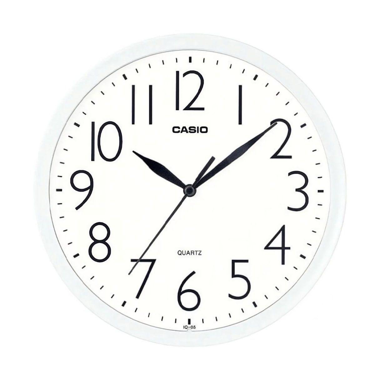 Reloj de mural Casio IQ-05 redondo 24,6 cm-1