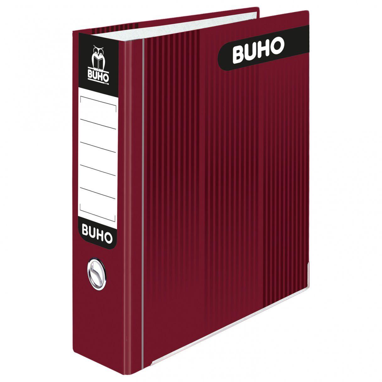 Archivador Buho Carta Angosto Burdeo Diseño moderno y colorido-0