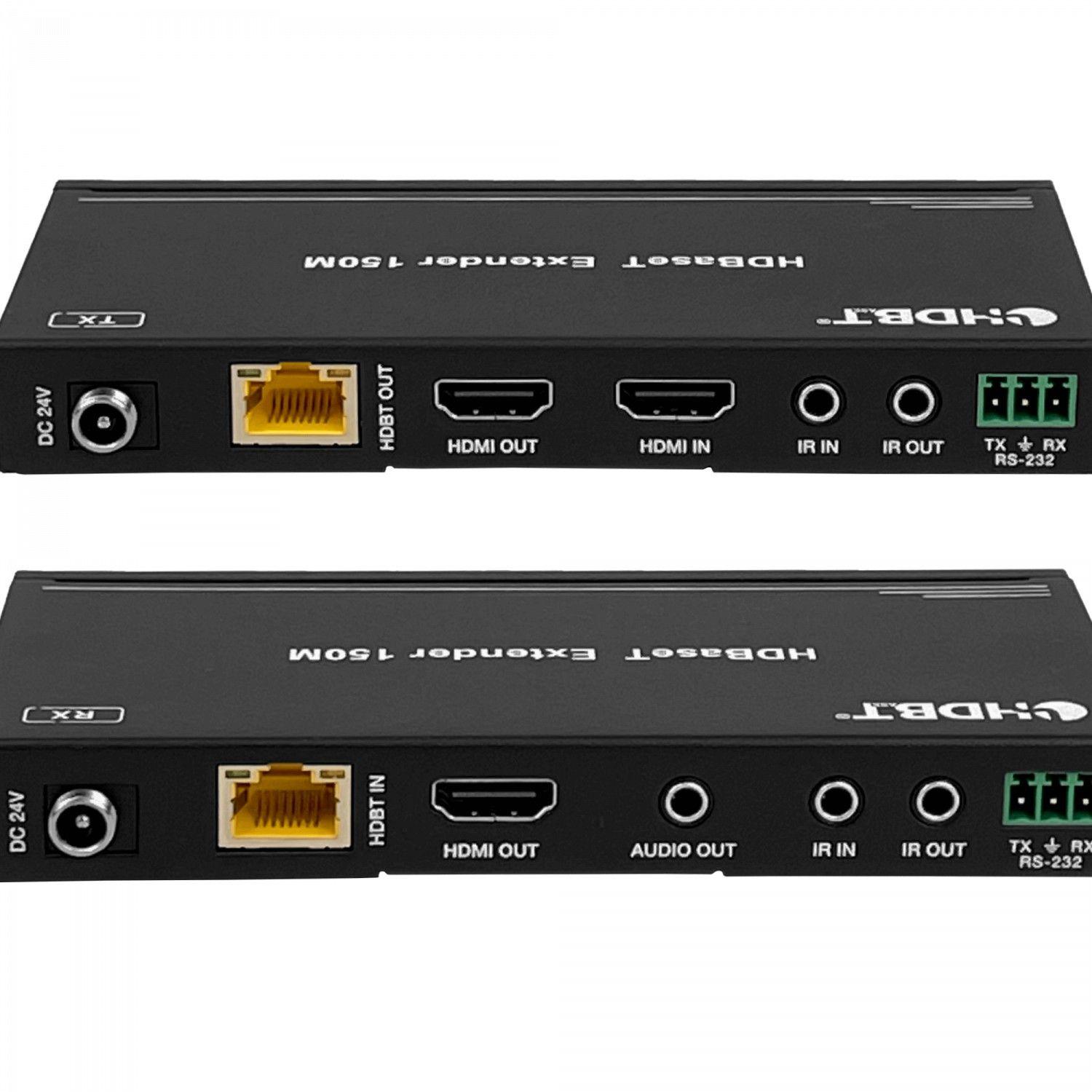 Extensor UTP HDMI Cat5e/6 150 m con IR 1080p-5