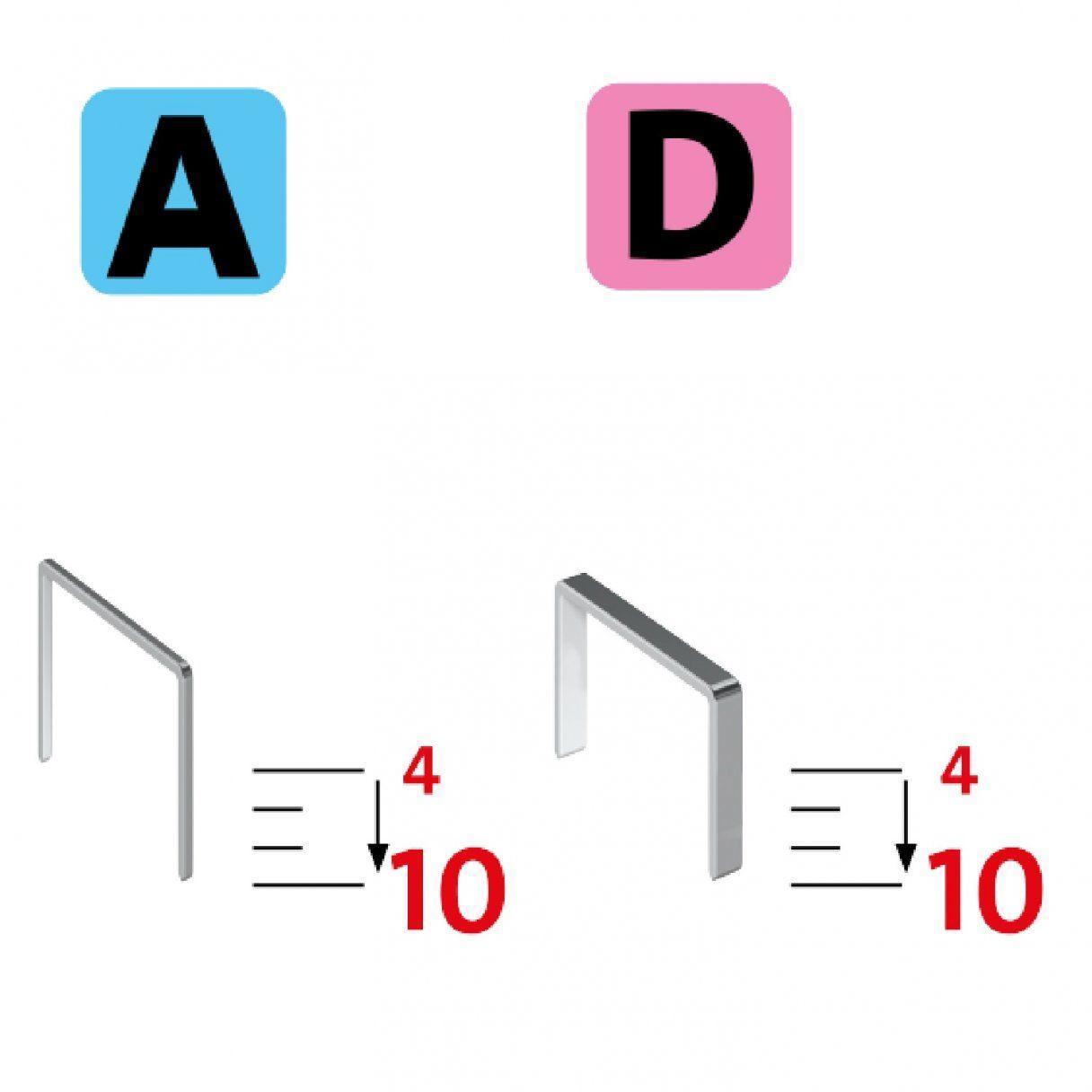 Clavadora engrampadora Novus J-25 metálica-4