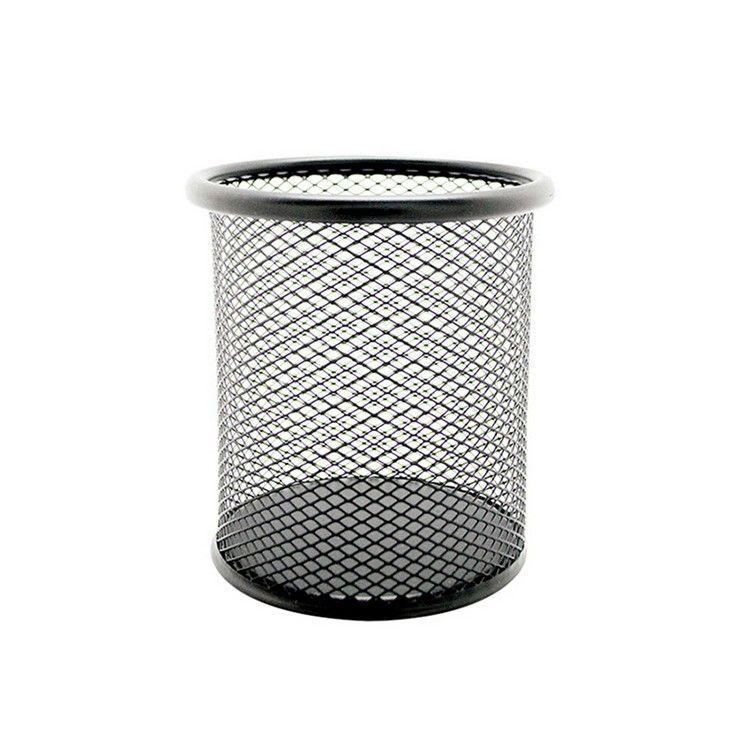 Portalápiz Selloffice metálico chico 8x9 cm-0