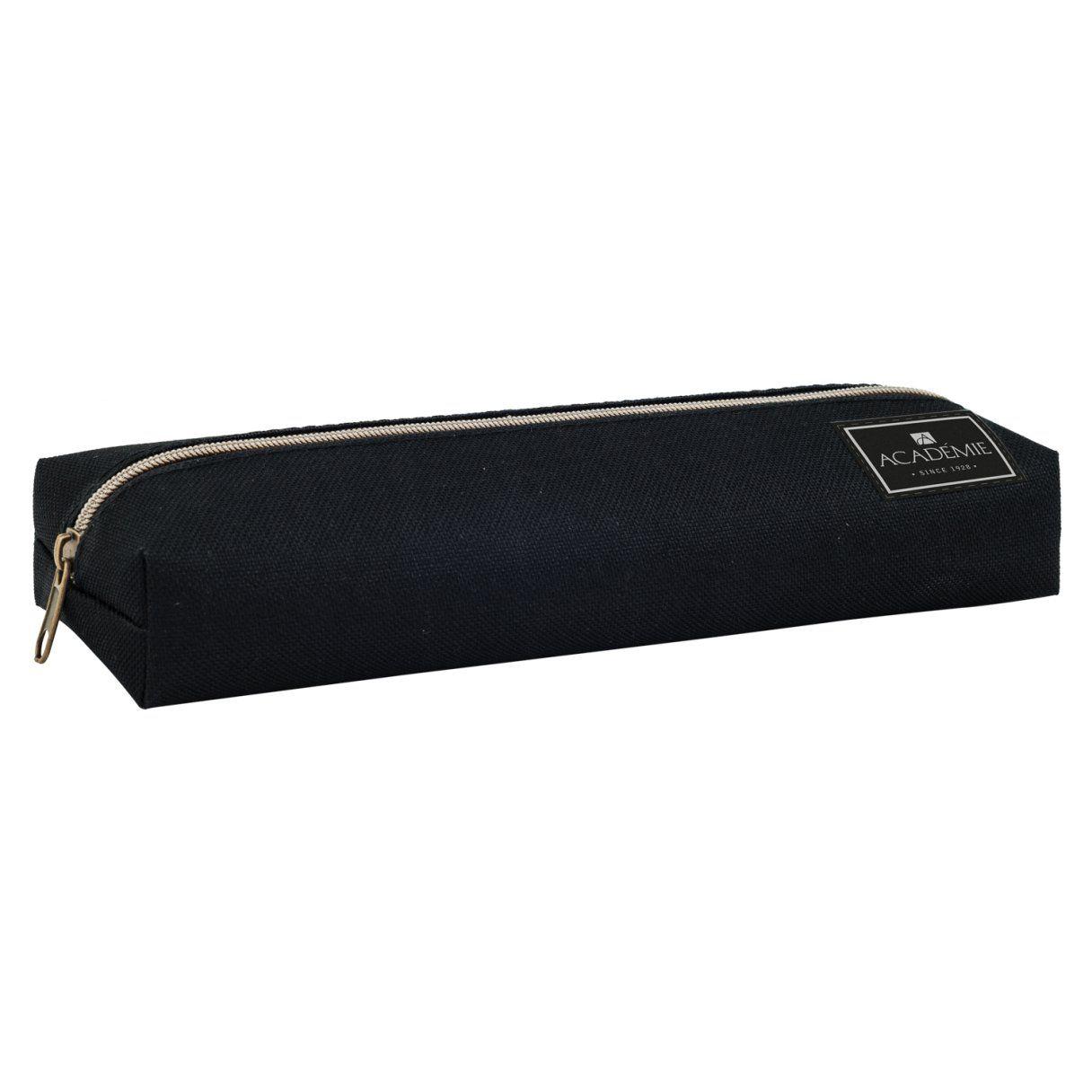 Estuche escolar Tilibra Flat Academie negro-1