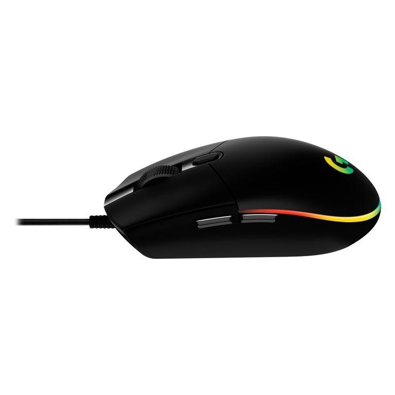 Mouse Logitech G203 Lightsync óptico negro-4