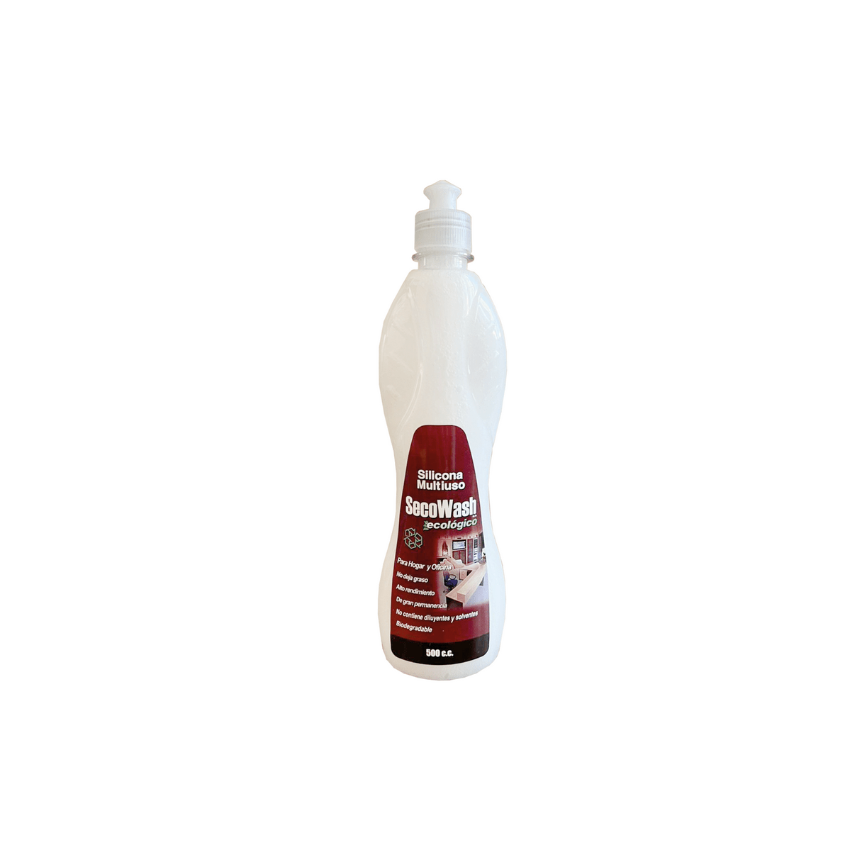 Silicona multiuso Secowash ecológica con válvula 500 cc-0