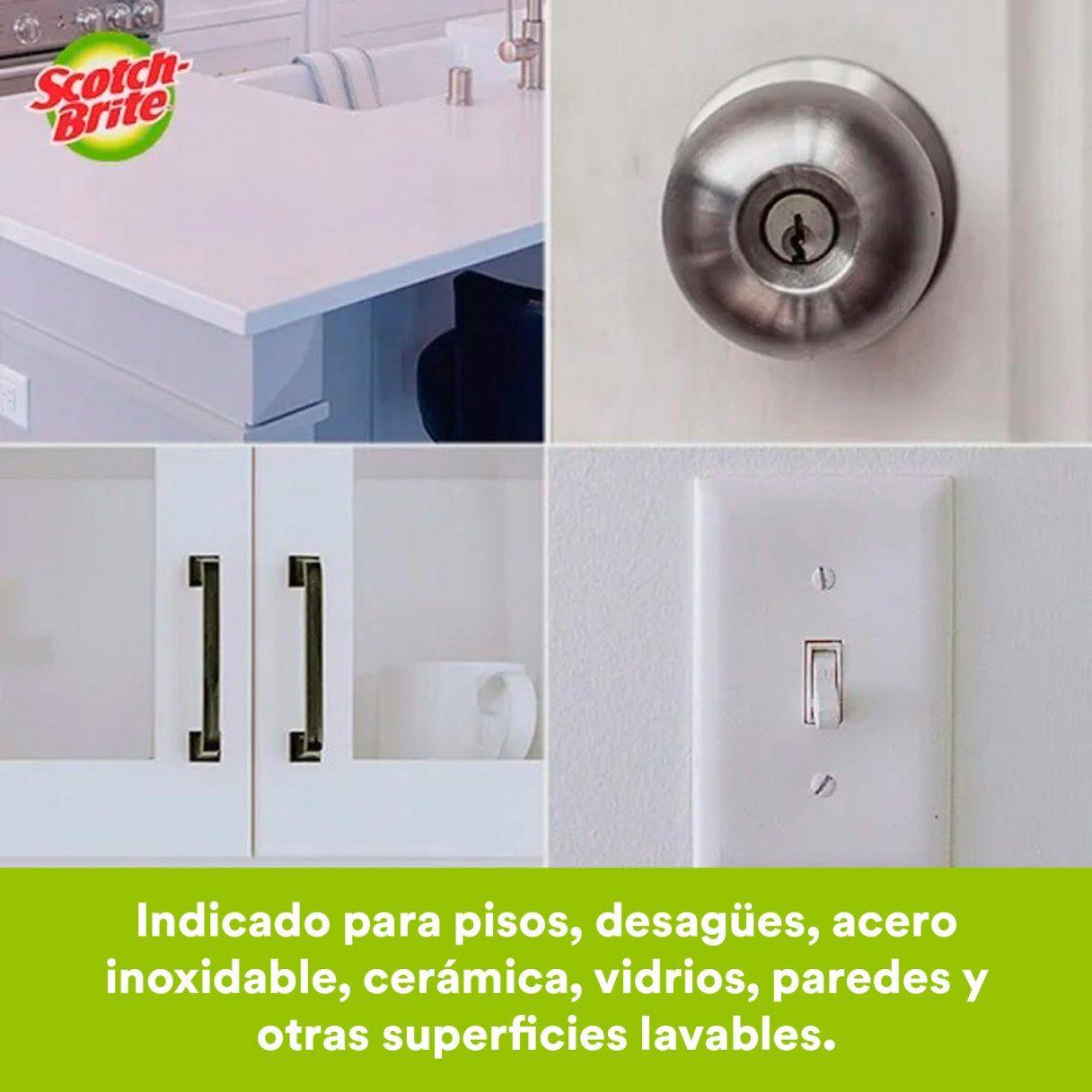 Paño de microfibra 3M Scotch Brite multiuso 4 unidades surtido-4
