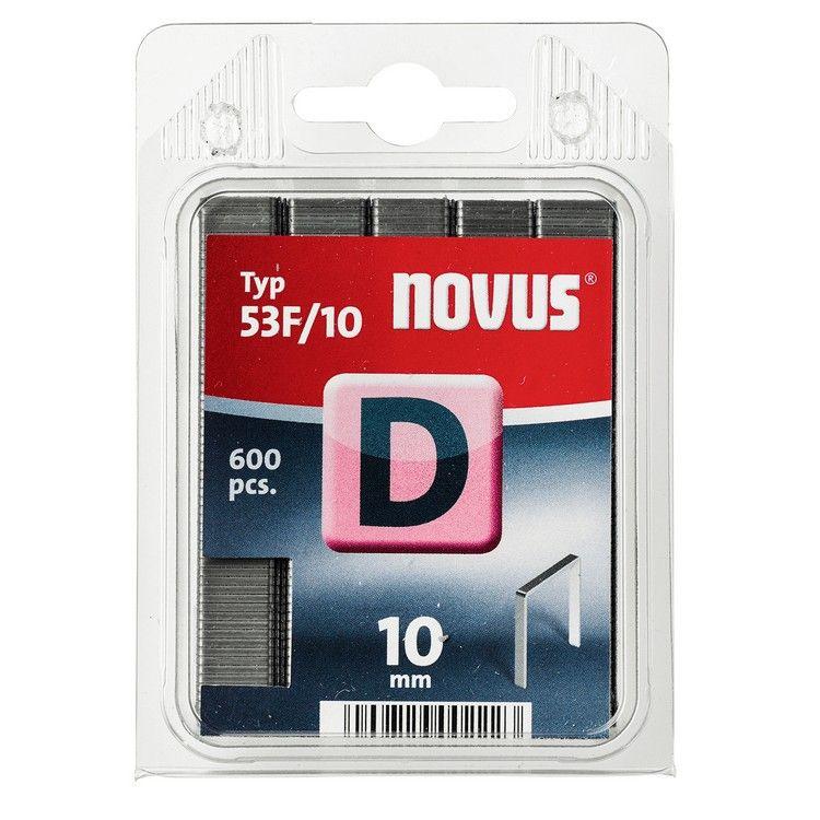 Corchetes Novus 53F D10 600 unidades-0