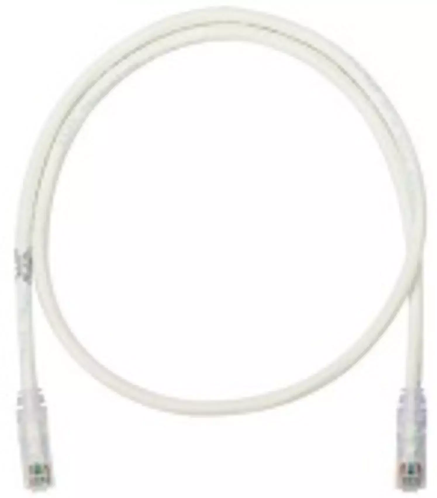 Cable de parcheo Panduit NetKey CAT6 UTP 24 AWG 2,1 m blanco-1