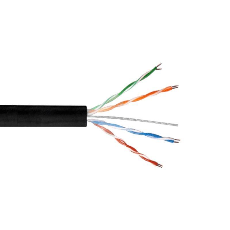 Cable unifilar Trimerx CAT6 AWG23 305 m exterior cobre negro-0
