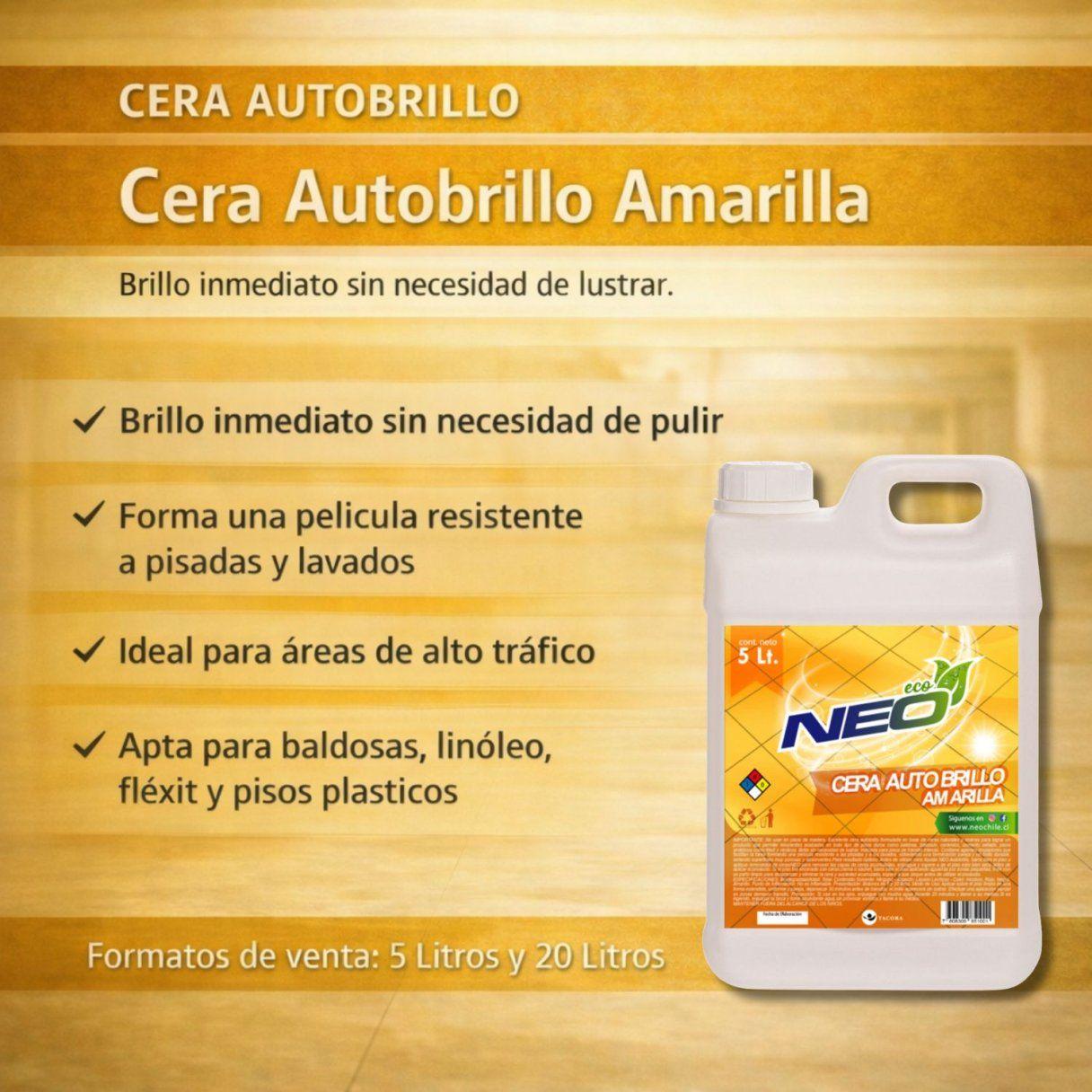 Cera líquida NEO autobrillo 5 L color amarillo-2