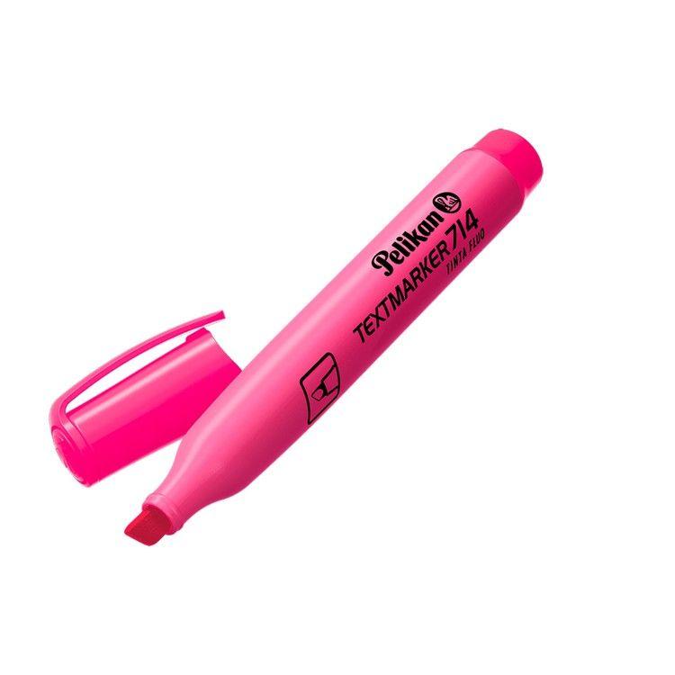 Destacador Pelikan 714 marcatextos rosado-0