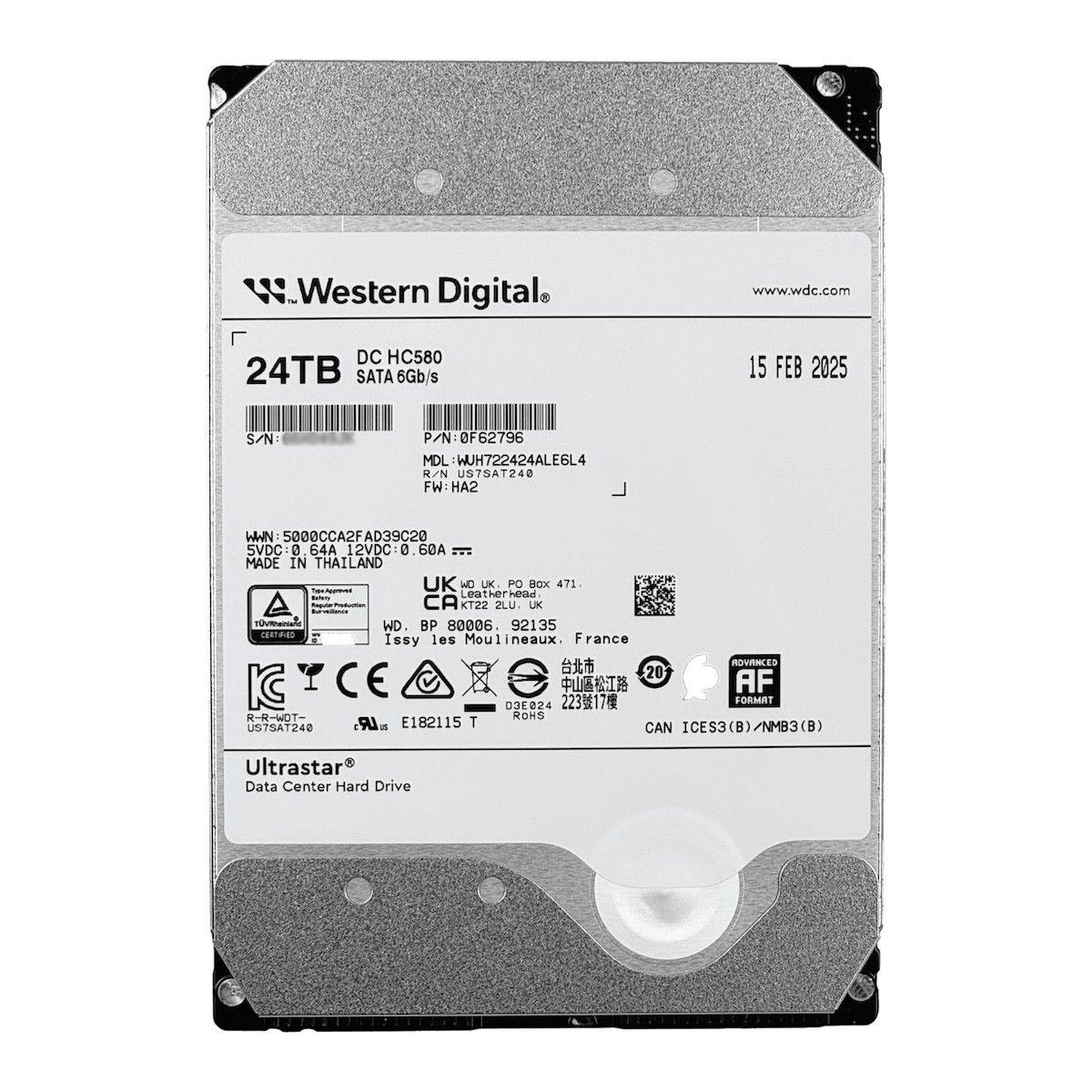 Disco duro interno Ubiquiti 24 TB 512 MB 7200 rpm SATA 6 Gbps 3,5 pulgadas-1