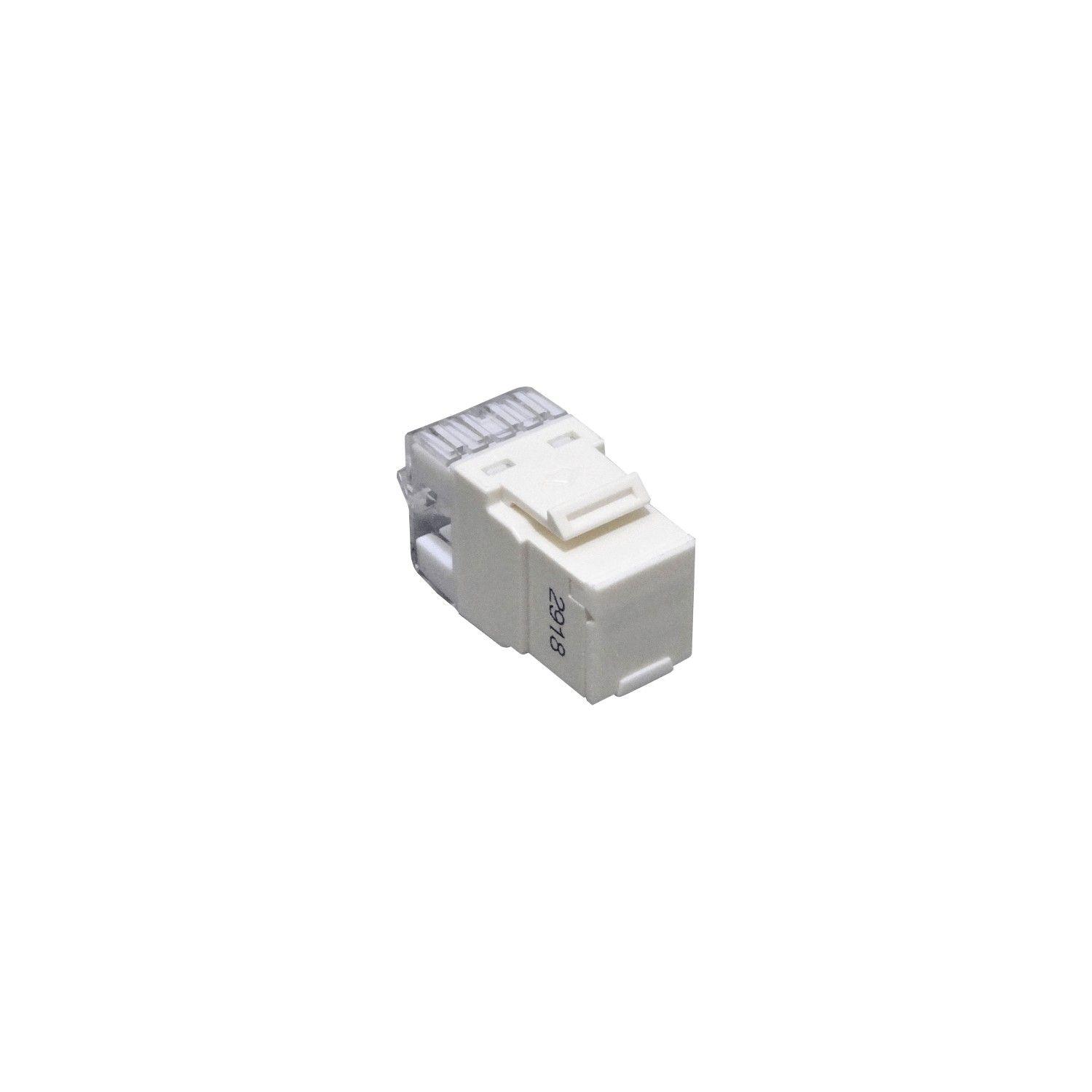 Conector hembra Furukawa Cat6 U/UTP Gigalan Punch RJ45 blanco-1