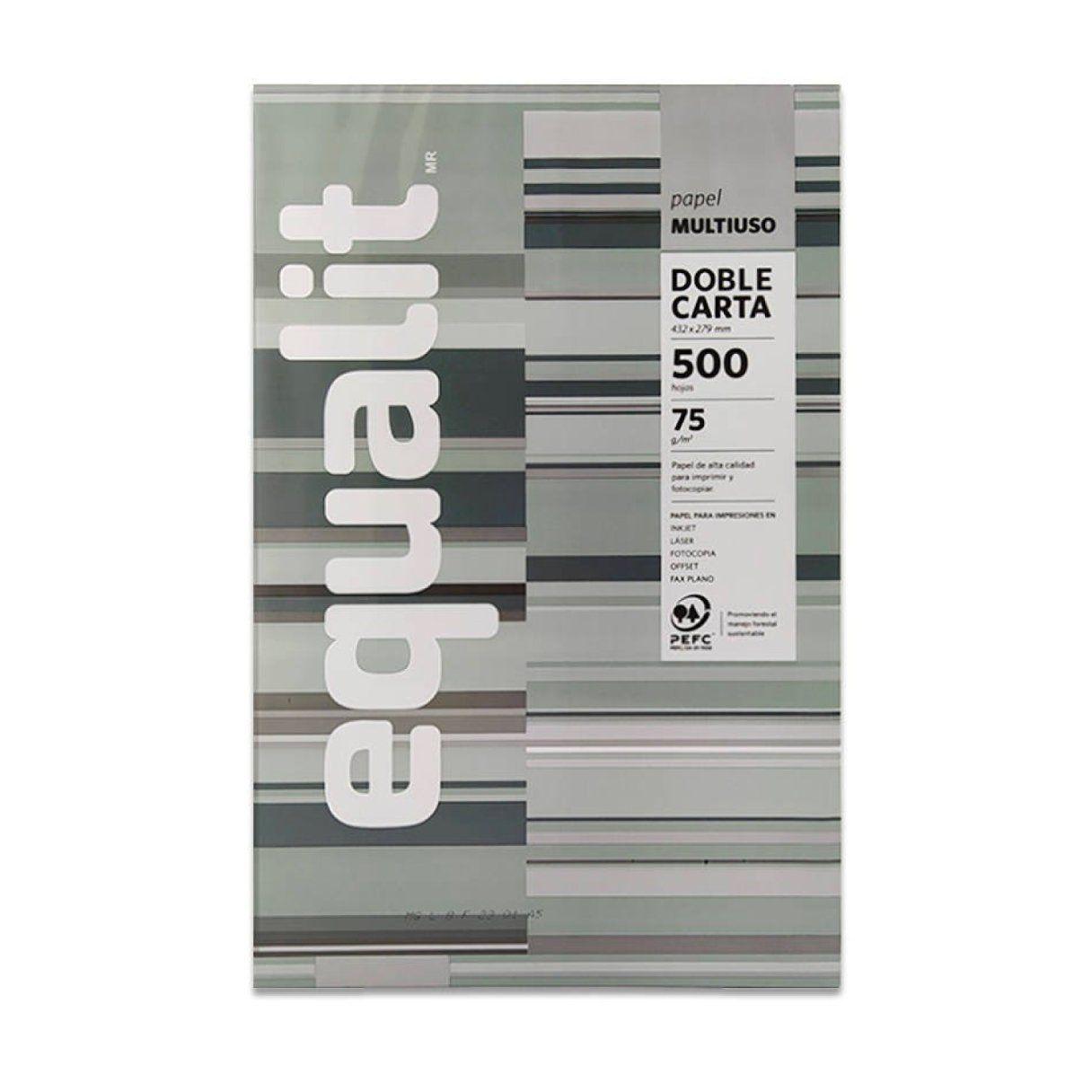 Papel fotocopia Equalit doble carta 75 g 500 hojas-1