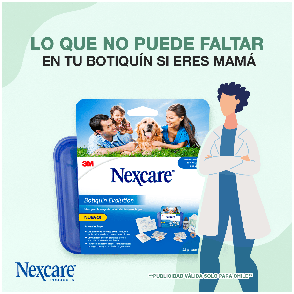 Botiquín Nexcare Evolution 22 piezas-3