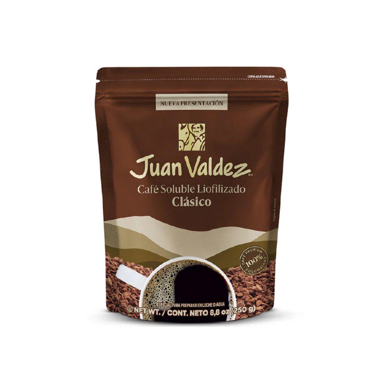 Café instantáneo liofilizado Juan Valdez doypack 250 g-1