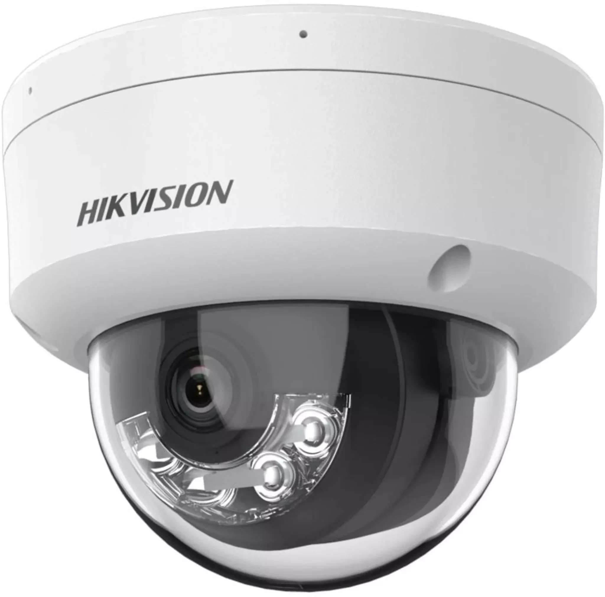 Cámara domo IP Hikvision 2MP 2.8 mm Hybrid Light IP67 Acusense-4
