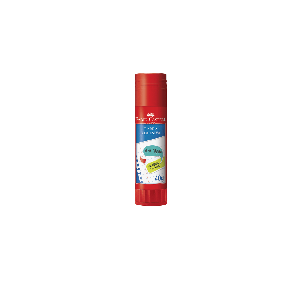 Adhesivo en barra Faber Castell 40 g sin solventes a base de agua-0