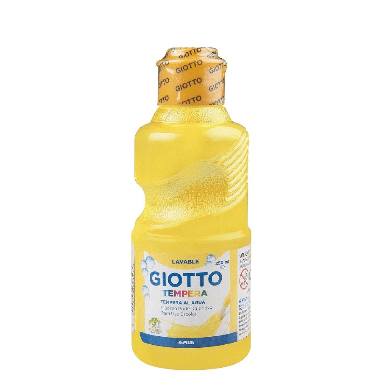 Témpera Giotto 250 ml amarilla-0