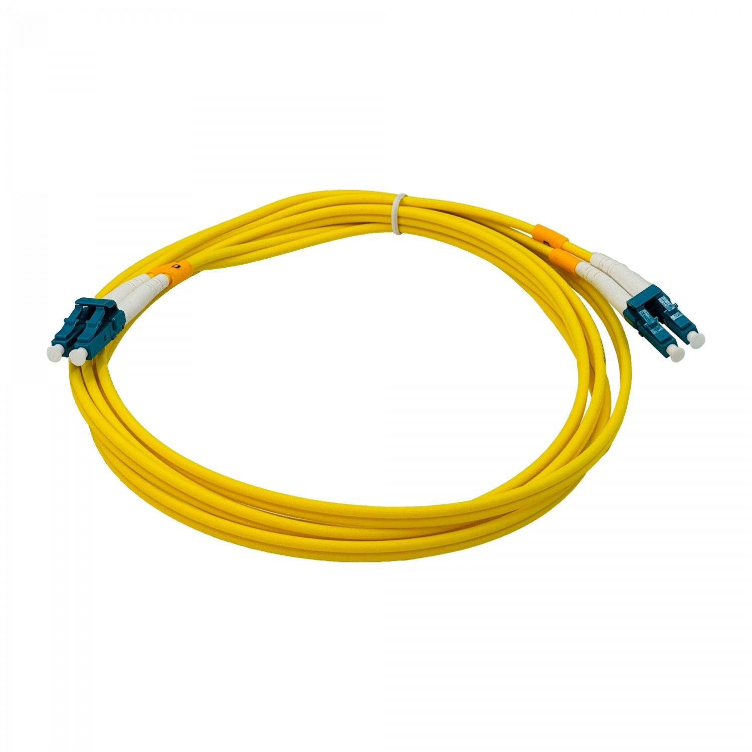 Cable de fibra óptica LC-LC monomodo duplex 2 m 9/125 um-3