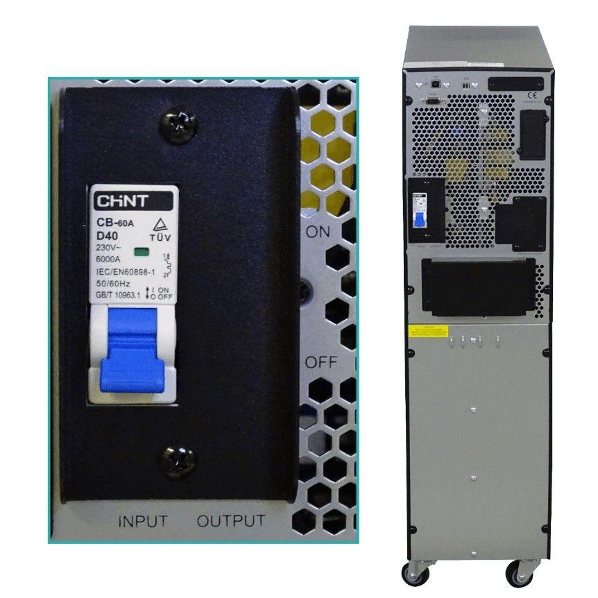 UPS Enersafe 832WH 6 KVA 6000 W 0 ms 16x9 AH Expandible 192 VDC-2