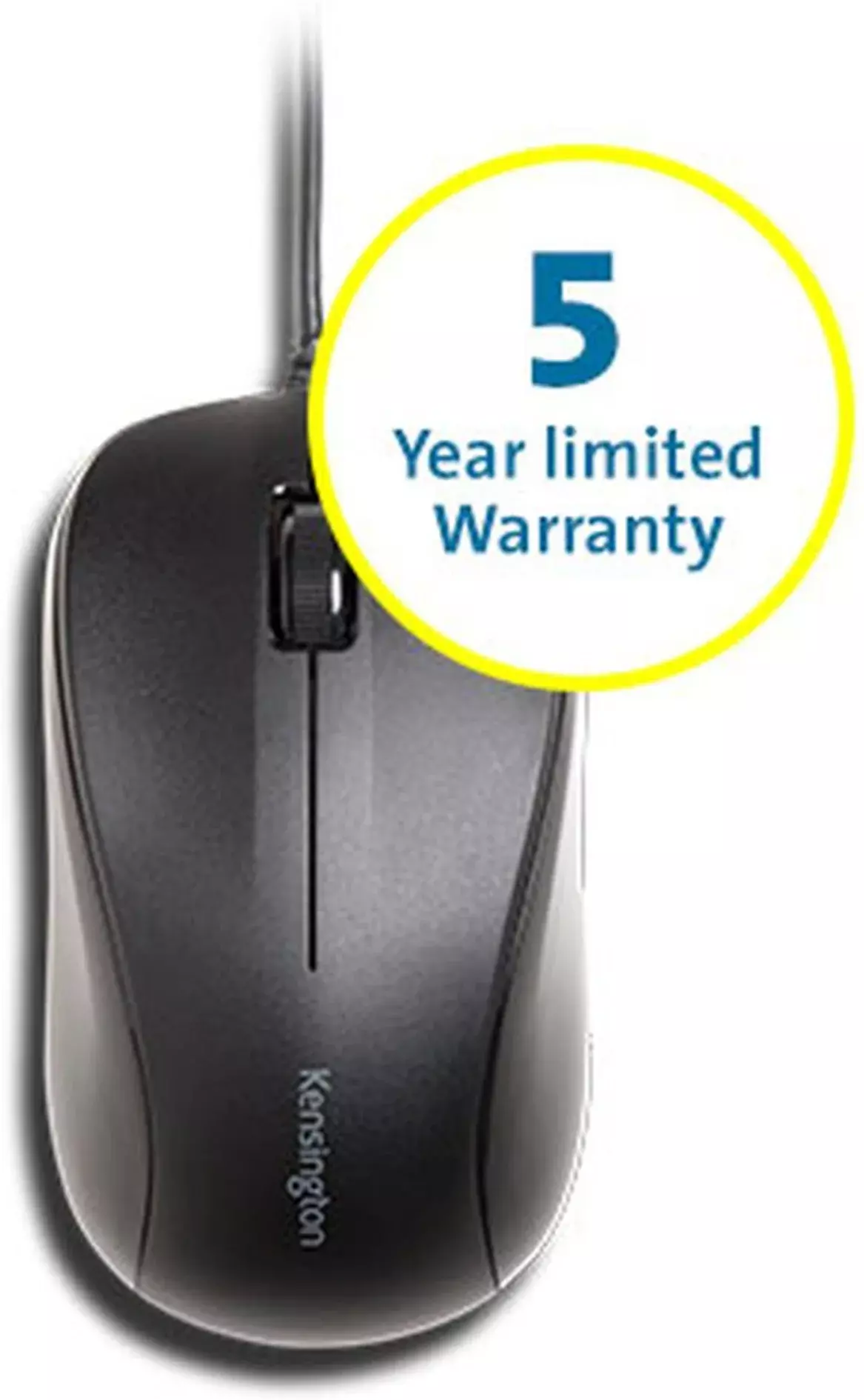 Mouse Kensington KNS USB 3 botones negro-3
