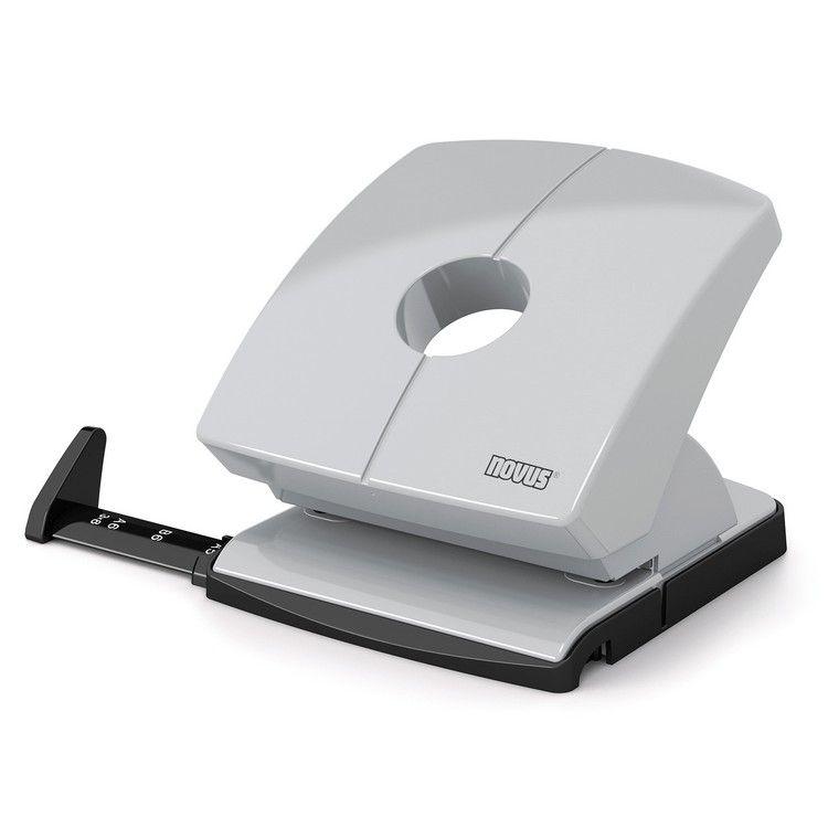 Perforador Novus B230 30 hojas gris-0